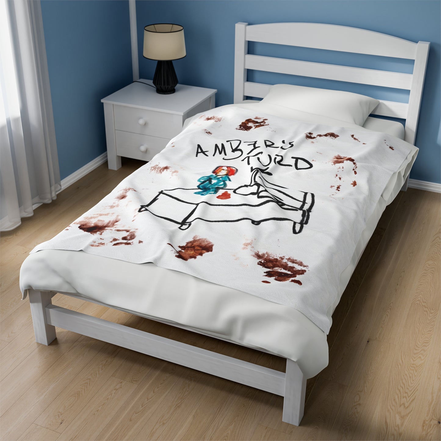 Amber Turd Plush Blanket