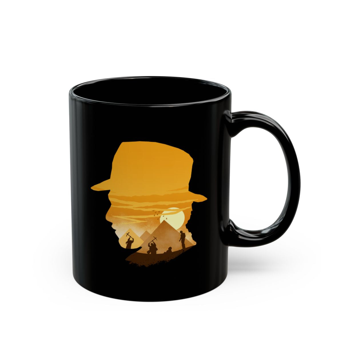 Indiana Jones Silhouette Mug