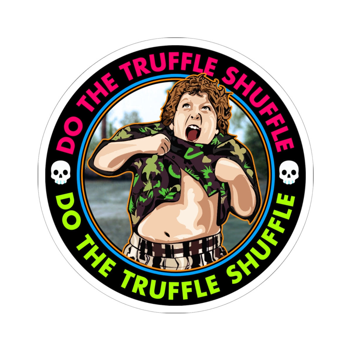 Truffle Shuffle Vinyl Stickers