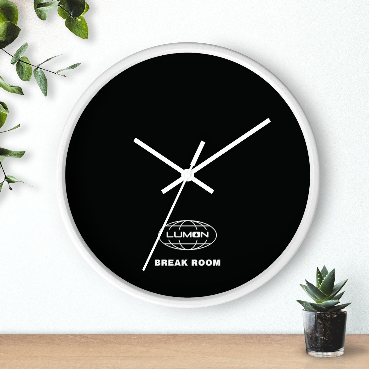 LUMON Break Room Clock