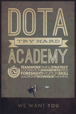 Dota Try Hard Poster