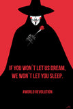 V For Vendetta Dreams Poster