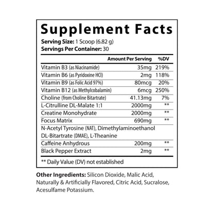Power UP! Pre-Workout Supplement