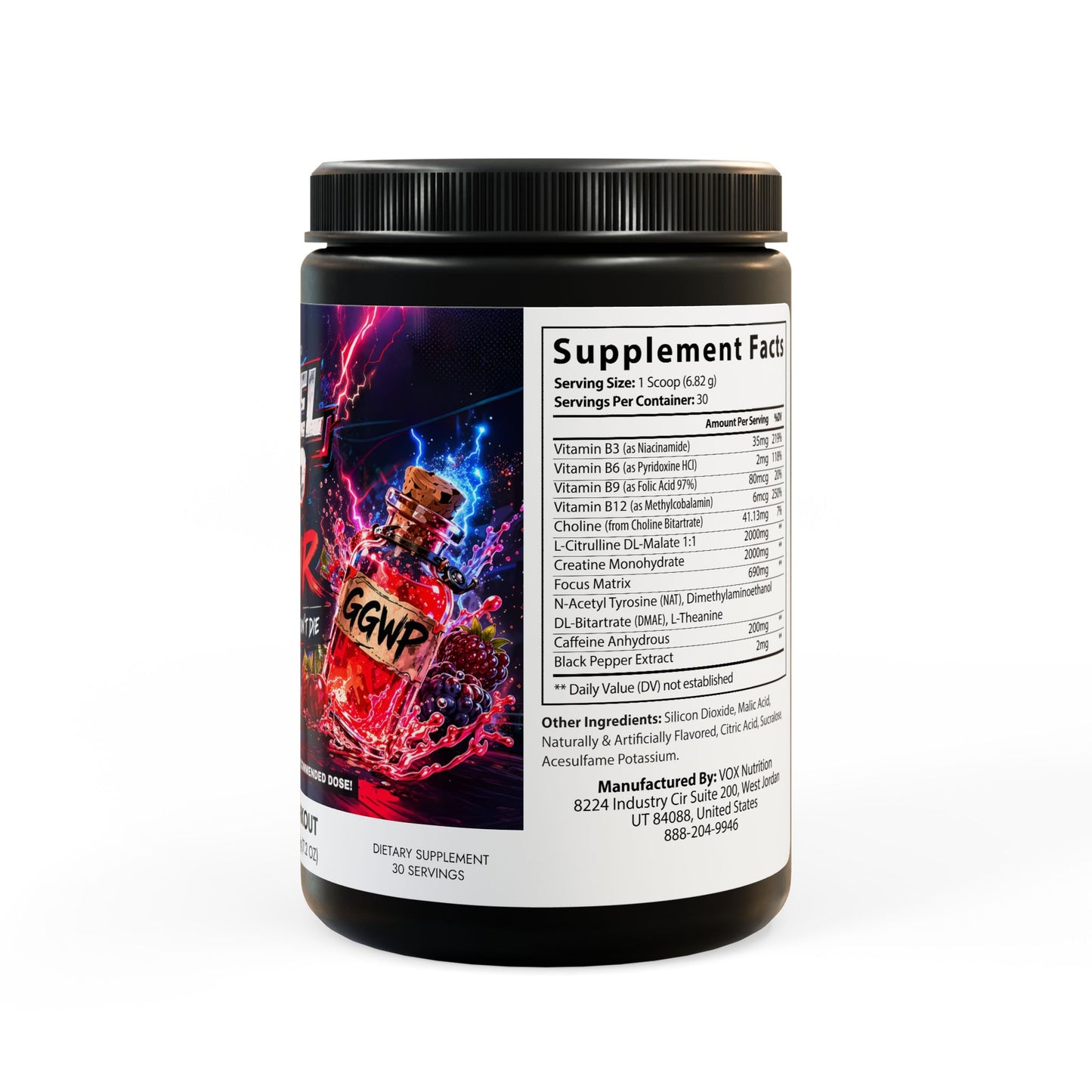 Level Up Elixir! Pre-Workout Supplement