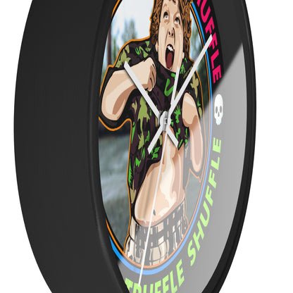 Truffle Shuffle Wall Clock