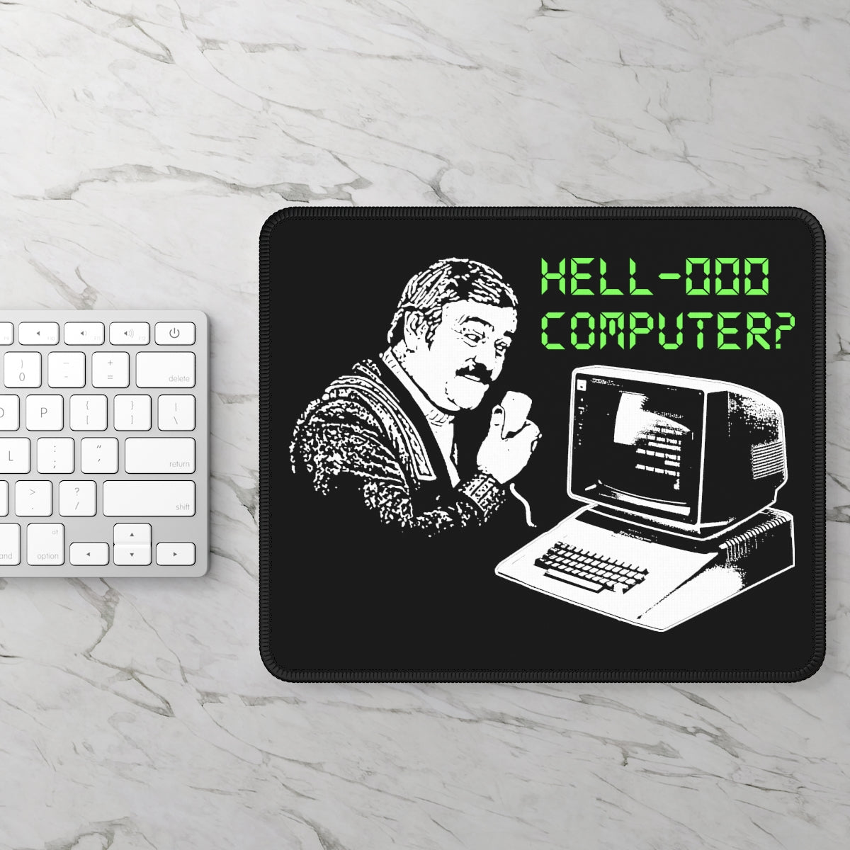 Hello Computer Mousepad