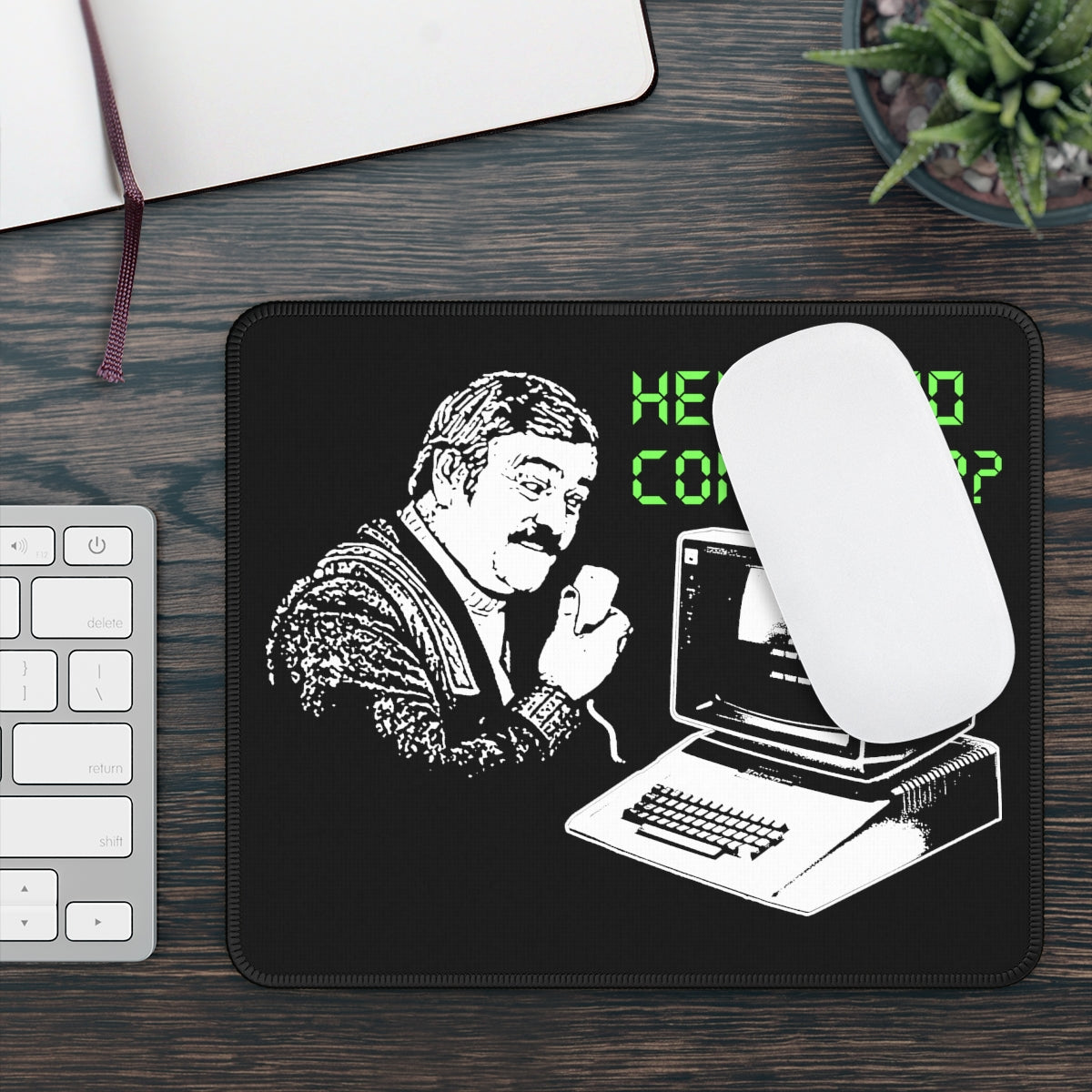 Hello Computer Mousepad